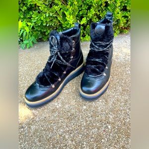 New! Coke Haan Women's Zerogrand Lodge Waterproof Hiker Booties Size 7.5